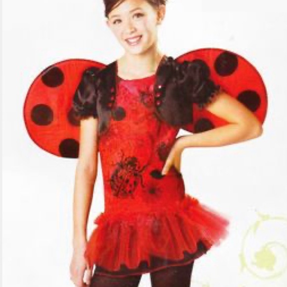 Ladybug Girls Costume L by InCharacter no headband - Picture 1 of 10